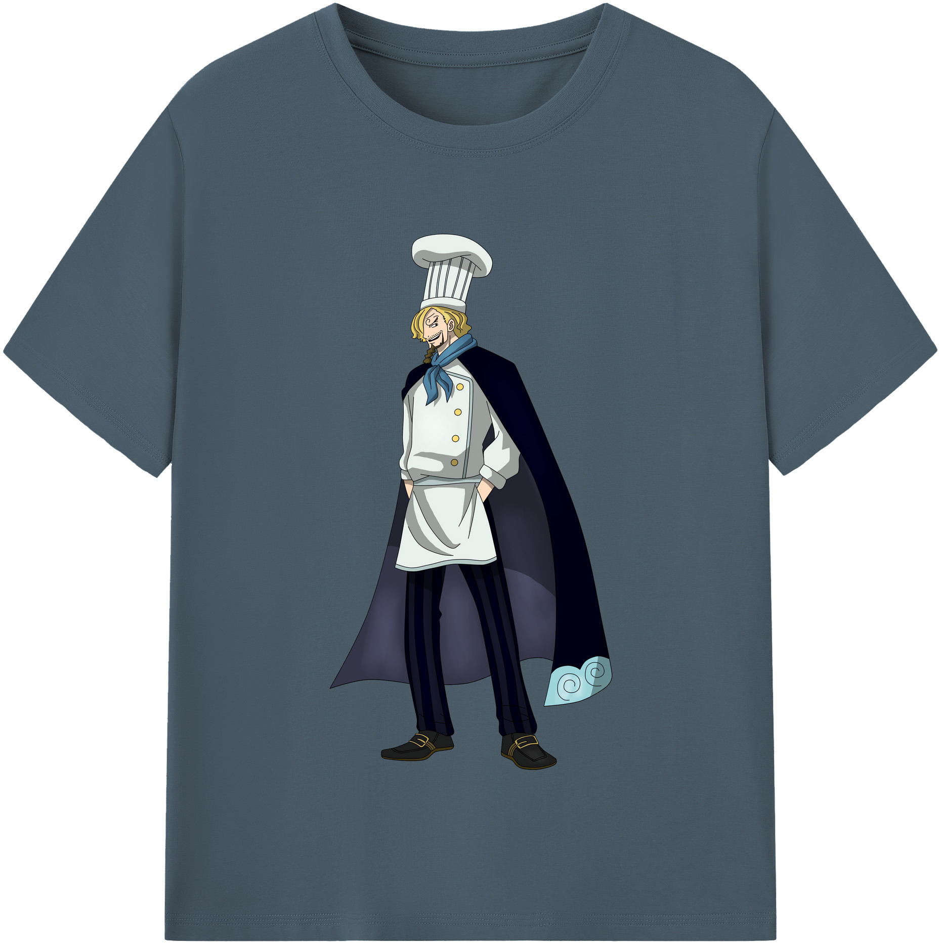 ワンピース サンジ ONE PIECE Sanji 綿100％半袖Tシャツ（フロントプリント）
